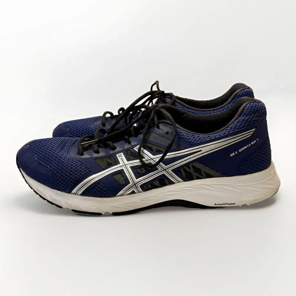 Asics Gel-Contend 5 Men’s Running Shoes – Blue (Size 11 US) Comfortable Gym